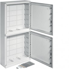 Шкаф Hager с полиэстера двухсекционный ORION Plus,IP65,непроз.двери,1750X850X300мм (FL356B)