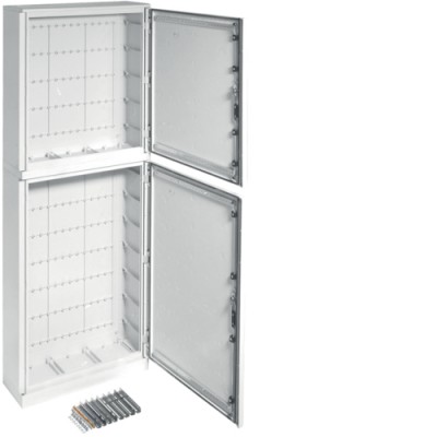 Шкаф Hager с полиэстера двухсекционный ORION Plus,IP65,непроз.двери,2050X850X300мм (FL358B)