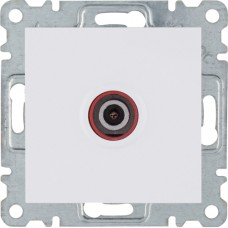 Розетка Hager ТВ Lumina-2, белая (WL3210)