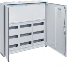 Щит Hager Univers IP44/II 800х800х161мм 108мод. c блоком для клем (FWB53N)