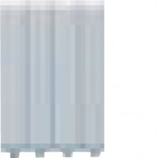 Полоса-заглушка Hager RAL7035, ширина=4 модуля (FL871Z)