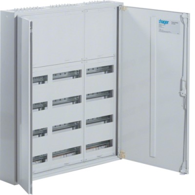 Щит Hager Univers IP44/II 950х800х161мм 144мод. c блоком для клем (FWB63N)