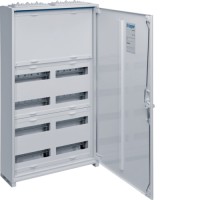 Щит Hager Univers IP44/II 950x550x161мм 96мод. c блоком для клемм (FWB62N)