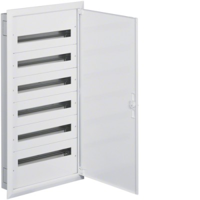 Щит Hager Univers IP30/I 1070x550x110мм 144мод.(6x24 мод.) (FW624F)