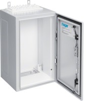 Щит Hager Univers, IP54/II, 650x300x275, серый, 1 секция (FT41S)