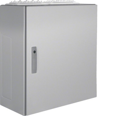 Щит Hager Univers, IP54/II, 650x550x275, сірий, 2 секції (FT42S)