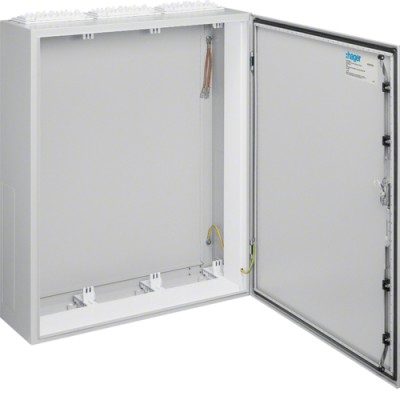 Щит Hager Univers, IP54/II, 1250x800x275, серый, 3 секции (FT83S)