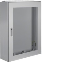 Щит Hager Univers, IP54/II, 1100x800x275, з вікном сірий, 3 секції (FT73L)