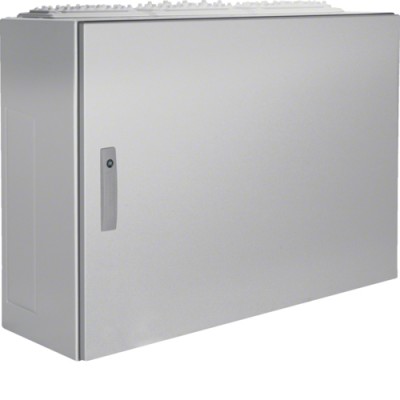 Щит Hager Univers, IP54/II, 650x800x275, сірий, 3 секції (FT43S)