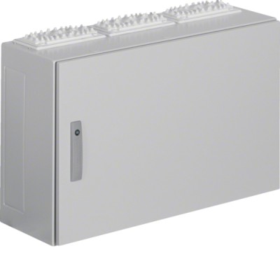 Щит Hager Univers, IP54/II, 500x800x275, сірий, 3 секції (FT33S)