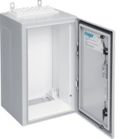 Щит Hager Univers, IP54/II, 500x300x275, сірий, 1 секція (FT31S)