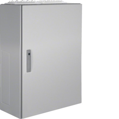 Щит Hager Univers, IP54/II, 800x550x275, серый, 2 секции (FT52S)