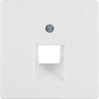 Накладка Berker для 1-кратной розетки UAE, пол.белизна, Q.х (14076089)