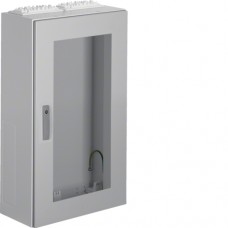 Щит Hager Univers, IP54/II, 950x550x275, з вікном сірий, 2 секції (FT62L)