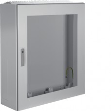 Щит Hager Univers, IP54/II, 950x800x275, з вікном сірий, 3 секції (FT63L)