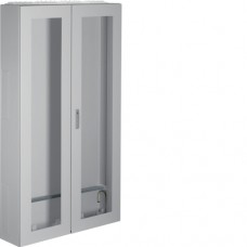 Щит на пол Hager Univers, IP54/II, 1850x1050x275, с окном серый, 4 секции (FA24L)