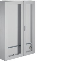 Щит на пол Hager Univers, IP54/II, 1850x1300x275, с окном серый, 5 секций (FA25L)