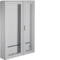 Щит на пол Hager Univers, IP54/I, 1850x1300x275, с окном серый, 5 секций (FA25K)