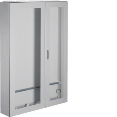 Щит на підлогу Hager Univers, IP54/I, 1850x1300x275, з віконцем сірий, 5 секцій (FA25K)