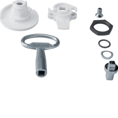 Замок Hager для щитов Univers, 7мм, треугольная серцевина (FZ451N)