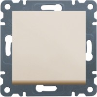 Выключатель Hager 1-полюсный Lumina-2, крем (WL0011)