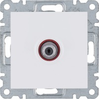 Розетка Hager САТ Lumina-2, біла (WL3230)