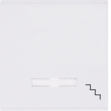 Клавиша Hager с линзой з символом 