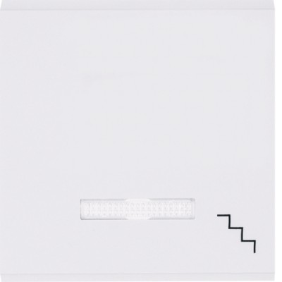 Клавиша Hager с линзой з символом 