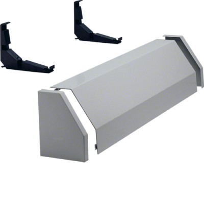 Кожух Hager для ввода кабеля в щиты Univers 275мм глубиной, ширина 1050мм, серый (FZ354)