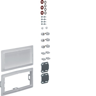 З'єднувач Hager для вертикального монтажу двох 2-секційних щитів Univers (FZ442B)