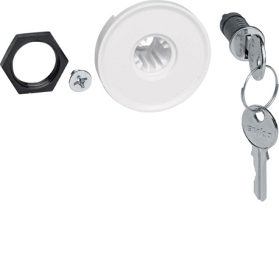 Замок Hager с двумя ключами для щитов Univers (FZ504N)