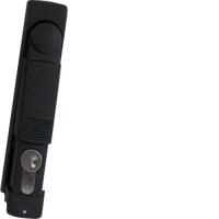 Ручка Hager поворотнаяя с замком, для щитов Univers (FZ508N)