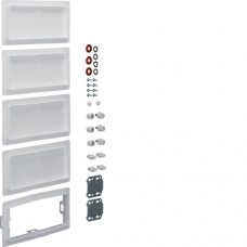 З'єднувач Hager для вертикального монтажу двох 5-секційних щитів Univers (FZ445B)