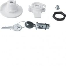 Замок Hager с 2 ключами для металлических щитов IP44 Univers (замок№Е012) (FZ455N)