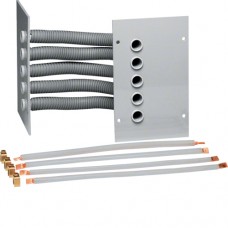 Угловое соединения Hager для шин между 2-х щитов 12х5мм, 4п (FZ778)