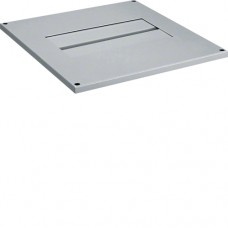 Плита Hager с лючком для цоколя для щитов Univers/I 600х600мм (FZ762N)