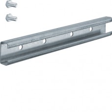 Шина Hager для кріплення кабеля в цоколях висотою 100мм, довжина 300мм (FZ780)