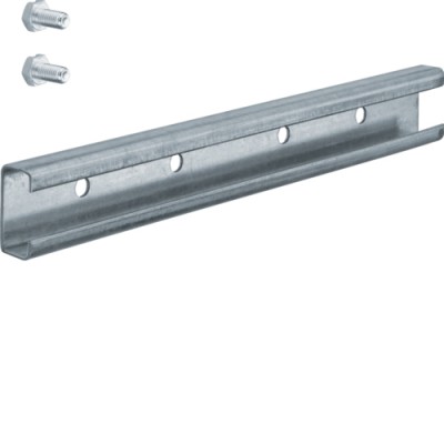 Шина Hager для кріплення кабеля в цоколях висотою 100мм, довжина 300мм (FZ780)