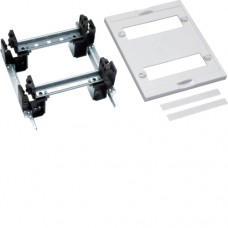 Блок Hager Univers для модульных аппаратов на шину TS35, 2х10М, 300x250мм (UD21B3)