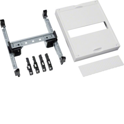 Блок Hager Univers з DIN-рейкою для селективних автоматичних вимикачів, 300х250мм (UD21B5)