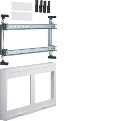 Блок Hager Univers, для роз'єднувачів запобіжників 4P NH00/8xNH000, 300х500мм (UD22D4B)