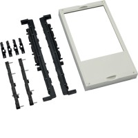 Блок Hager Univers для 1xNH2 на медные шины, расстояние 60 мм, 450x250мм (UE31E3B)