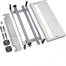 Блок Hager Univers, 1 верт.шина TS35 для клемних колодок + 1х30мод., 600х250мм (UD41G2)