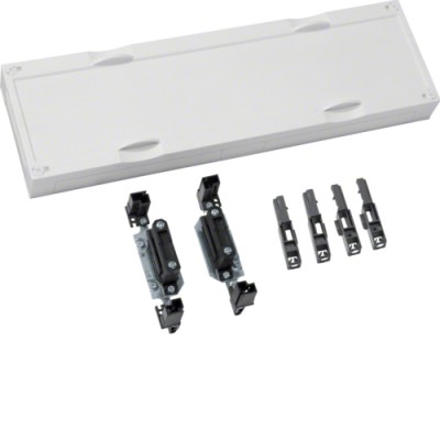 Блок Hager Univers для шин медных 12х5/10, 20х5/10, 30х5/10мм; 150x500мм (UE12E0)