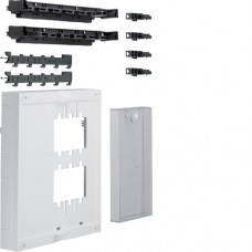 Блок Hager Univers для держателей NH00: L00Т/V, 6-пол., 300x250мм (UE21A8)