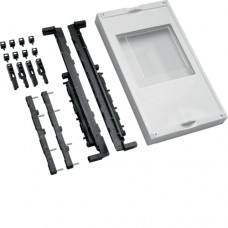 Блок Hager Univers для шин мідних з шагом 60 мм, для власників NH1/NH2, 450х250мм (UE31E9)