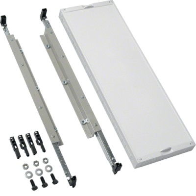 Блок Hager Univers для шин 4х10мм, шаг 185 мм, 3-пол., 750x250мм (UE51K0)