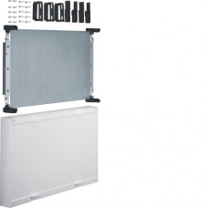 Блок Hager Univers для комуникац.аппаратуры с перфор.плитой, 300х500 мм (UD22M1)