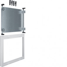 Блок Hager Univers з монтажною плитою та прозорою кришкою (390х444мм), 450х500мм (UD32C2)