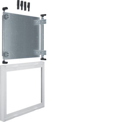 Блок Hager Univers с монтажной плитой и прозрачной крышкой (390х444мм), 450x500мм (UD32C2)